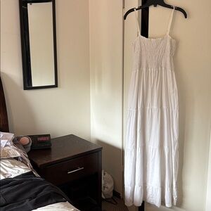 White Long Maxi Dress